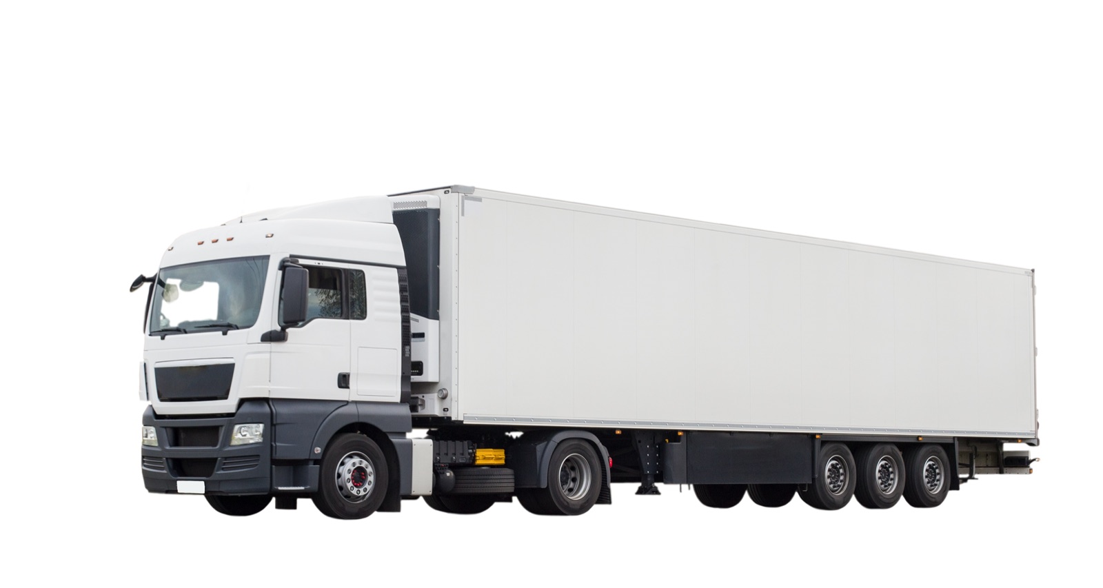 Tracto-camión con remolque refrigerado